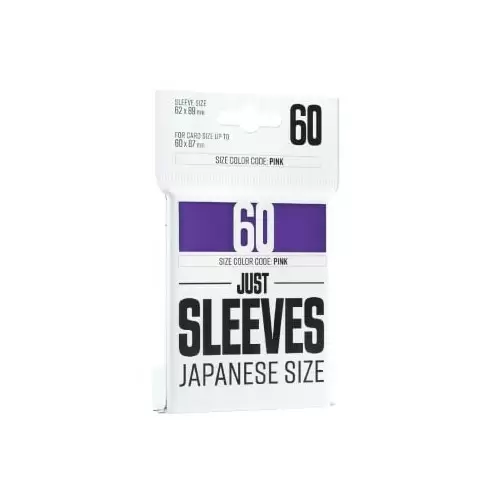 Fundas 62x89 mm - Just Sleeves x 60 - Morado GGX10018ML Gamegenic Gamegenic