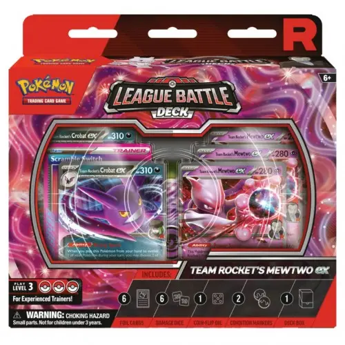 Pokémon: Team Rocket Mewtwo - Ex League Battle Decks 06-002-0077 The Pokémon Company The Pokémon Company