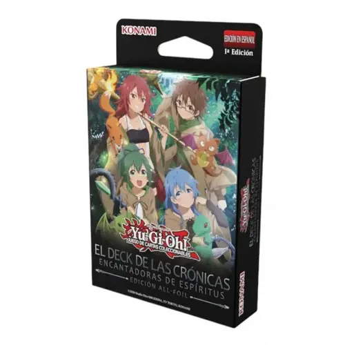Yu-Gi-Oh! El Deck De Las Crónicas: Encantadoras De Espíritus - Esp 06-001-0209 Konami Konami